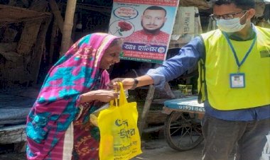 মোংলায় ফুডব্যাংকিং বাগেরহাট কল্যাণ সংস্থার ‘ঈদ উপহার’ বিতরণ