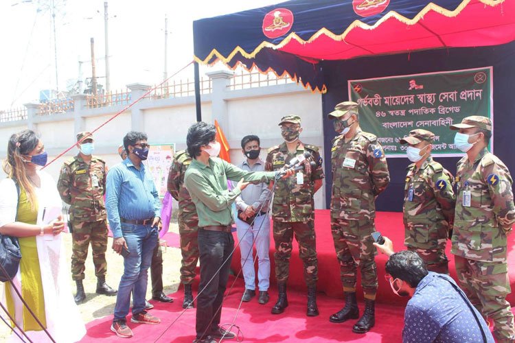 গর্ভবতী মায়েদের স্বাস্থ্যসেবায় সেনাবাহিনী