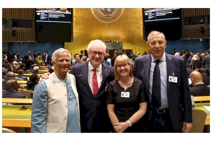 জাতিসংঘে সিনিয়র বিশ্বনেতাদের সঙ্গে প্রধান উপদেষ্টার বৈঠক