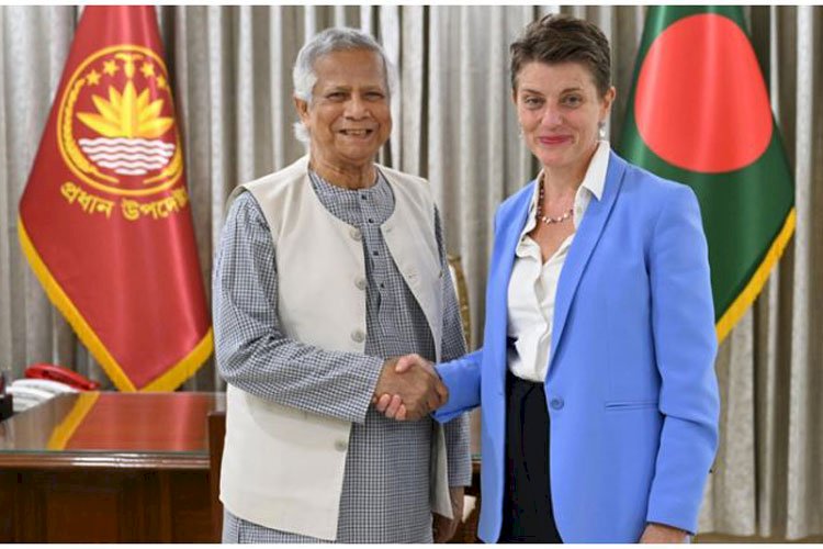 প্রধান উপদেষ্টার সঙ্গে জাতিসংঘের আবাসিক সমন্বয়কারীর বিদায়ী সাক্ষাৎ